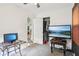 Bedroom with carpet, fans, closets and dual desks at 524 S Arlington Ave, Indianapolis, IN 46219