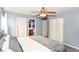 Serene main bedroom with closet and ensuite bathroom access at 5775 Bluff View Ln, Whitestown, IN 46075