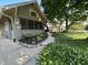 Beautifully landscaped front yard with a charming walkway leading to the cozy home at 5786 N Delaware St, Indianapolis, IN 46220