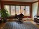 Cozy home office space featuring a large window and comfortable furnishings at 5786 N Delaware St, Indianapolis, IN 46220