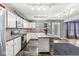 Bright and functional kitchen with white cabinetry, wood countertops, and modern appliances at 6259 Teacup Dr, Indianapolis, IN 46235