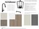 Kitchen and main living area selections including cabinets, backsplash, countertops and flooring at 6638 Dogwood Dr, McCordsville, IN 46055