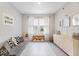 Cozy bonus room featuring modern decor, neutral colors, and comfortable seating creates a relaxing space at 8547 Winton Pl, Pendleton, IN 46064