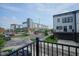 Modern building exterior in a walkable neighborhood close to intersection and local businesses at 9728 Junction, Fishers, IN 46037