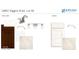 Selection of bathroom and laundry room finishes, including cabinet color, hardware, faucet, backsplash and countertop choices at 14892 Higgins Dr, Westfield, IN 46074