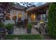 Exterior patio featuring an outdoor kitchen with bar, seating and dining areas, and patio lounge chair at 19281 Scofield Ridge Blvd, Westfield, IN 46074