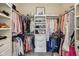 Spacious walk-in closet with custom shelving providing ample storage for clothes and accessories at 19281 Scofield Ridge Blvd, Westfield, IN 46074