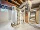 Spacious unfinished basement area showing utilities at 3422 Hillside Ave, Indianapolis, IN 46218