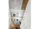 A view looking down an unfinished stairwell at 3422 Hillside Ave, Indianapolis, IN 46218