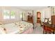Charming bedroom with light-colored walls, plantation shutters, and a vintage-style vanity at 392 Sandbrook Dr, Noblesville, IN 46062