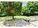 Backyard and deck showcasing the serene outdoor space at 4115 Tansel Rd, Indianapolis, IN 46234