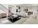 Open floor plan showcasing seamless flow between living room and kitchen at 4250 Blackford Rd, Bargersville, IN 46106