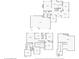 Detailed floorplan layout of the home showing the arrangement of rooms across multiple floors at 427 Quincy Pl, Westfield, IN 46074