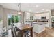 Spacious kitchen with a large island, stainless steel appliances, and plenty of cabinet space at 427 Quincy Pl, Westfield, IN 46074