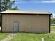 A detached two-car garage with a back door at 4673 S 400 W, New Palestine, IN 46163