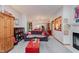 Spacious living room with cozy seating and an open layout leading to the dining area at 5515 Gateridge Ln, Indianapolis, IN 46237