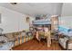 A view of the basement with a couch and a bunk bed at 5614 Regency Dr, Indianapolis, IN 46224