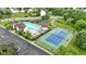This community boasts a sparkling pool, tennis court, playground and clubhouse for activities at 5857 Stone Pine Trl, Carmel, IN 46033