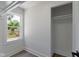 Empty closet with natural light at 6833 Evanston Ave, Indianapolis, IN 46220
