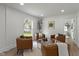 Comfortable living room featuring stylish seating and natural light at 6833 Evanston Ave, Indianapolis, IN 46220