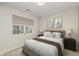 Comfortable bedroom with a cozy bed, window, and soft, ambient lighting at 6920 Wesley Ct, Indianapolis, IN 46220