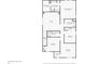 Floorplan showing the layout of the second floor of the house at 7834 Hillway Dr, Camby, IN 46113