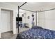 Inviting bedroom with stylish decor, soft lighting, and comfortable sleeping arrangements at 818 Vasbinder Dr, Chesterfield, IN 46017