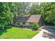 Charming two-story home with stone accents, well-manicured lawn, and a spacious driveway at 8924 Stormhaven Ct, Indianapolis, IN 46256