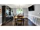 Lovely home office with large cabinet for storage and natural light at 8924 Stormhaven Ct, Indianapolis, IN 46256