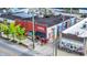 Unique commercial building with colorful murals and a welcoming storefront at 1046 N Hamilton Ave, Indianapolis, IN 46201