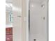 Modern bathroom showcasing a tiled shower stall with glass doors at 11266 Old Stone Dr, Indianapolis, IN 46236