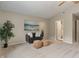 Bonus room featuring stylish decor, a ceiling fan, and great natural light at 11763 Igneous Dr, Fishers, IN 46038