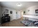This room features bunkbeds, light colored floors, and lots of space to play at 13829 Black Canyon Ct, Fishers, IN 46038