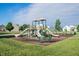 Neighborhood playground with slides, swings, and climbing structures, perfect for Gathering fun at 13829 Black Canyon Ct, Fishers, IN 46038