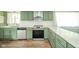 Well-equipped kitchen features modern appliances, stylish cabinets, and ample counter space at 1605 Westlane Rd, Indianapolis, IN 46260