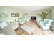 Inviting living room with wood floors, comfortable seating, and a bright, airy atmosphere at 1605 Westlane Rd, Indianapolis, IN 46260