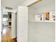 Pantry with shelving that offers abundant storage at 1759 Michele Ln, Greenwood, IN 46142
