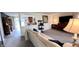 Comfortable living room with open concept design, large windows, and plush seating at 202 Collier St, Columbus, IN 47201