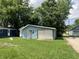 Detached garage with ample storage space and easy access, perfect for hobbies or extra parking at 221 N 9Th St, Elwood, IN 46036
