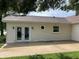Back of house features a covered patio and new siding at 321 S 23Rd St, Elwood, IN 46036