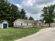 Charming single-story home featuring stone accents, light siding, and a well-manicured lawn at 321 S 23Rd St, Elwood, IN 46036