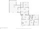Detailed floorplan showcasing the layout of the home, including room dimensions and features at 3921 S Lasalle St, Indianapolis, IN 46237