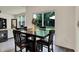 Dining room with an indoor outdoor connection to the patio and outdoor dining area at 5306 Lavender Dr, Plainfield, IN 46168