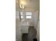 Bright bathroom featuring modern vanity, updated fixtures, and shower at 5430 E 17Th St, Indianapolis, IN 46218