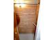 A small, cedar-lined closet, perfect for storing clothes or other items at 5430 E 17Th St, Indianapolis, IN 46218