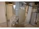 View of installed furnace and hot water tank in basement at 5430 E 17Th St, Indianapolis, IN 46218
