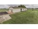 Sprawling backyard with a deck and lots of green space at 5964 N Pr Wind Drift Ln, Shelbyville, IN 46176