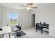 Bedroom with window view and a work-from-home setup at 633 Cowley Dr, Westfield, IN 46074