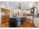 Beautiful gourmet kitchen with a large center island, and stylish cabinetry at 817 Hickory Way, Noblesville, IN 46062
