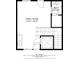 This detailed floor plan displays a spacious Gathering room, a modern bathroom, and an elevator for convenience at 906 Berkhamsted Ln, Carmel, IN 46032